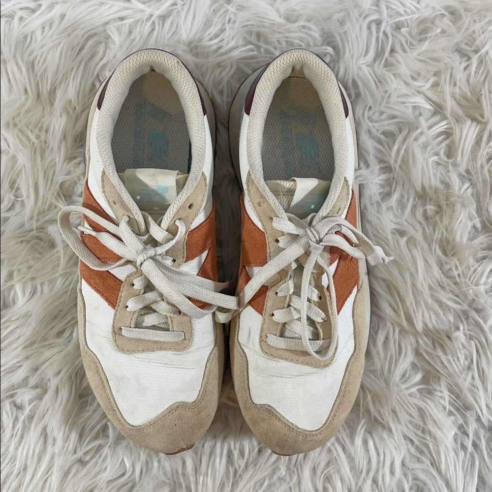 NEW BALANCE 237 SEA SALT SOFT COPPER' Size 9 Sneakers - Picture 4 of 13